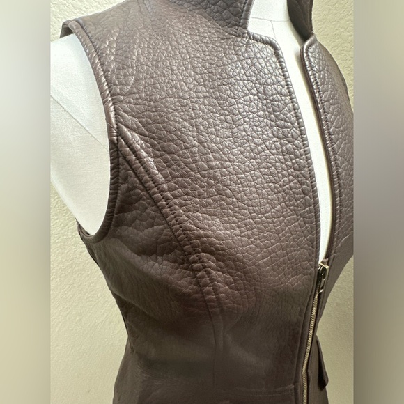 V Cristina Brown Vest - Size S - Picture 5 of 6